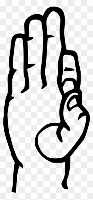 Open - Sign Language - Free Transparent PNG Clipart Images Download