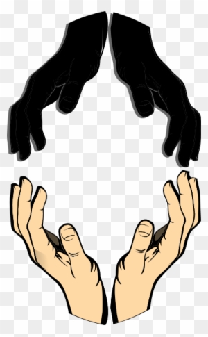 Hands In Unity Clip Art - Hands Vector - Free Transparent PNG Clipart  Images Download