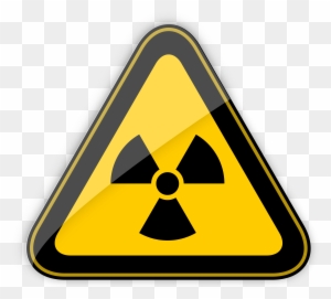 Nuclear Hazard Sign - Radiation Warning Sign Png