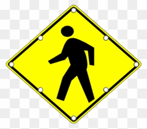 Flashing Led W11-2 Pedestrian Crossing Sign - Winding Road Ahead Sign