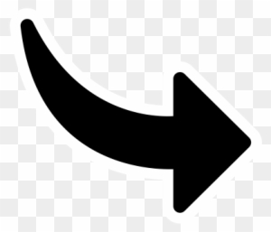 Free Clipart - Curved Arrow Pointing Right