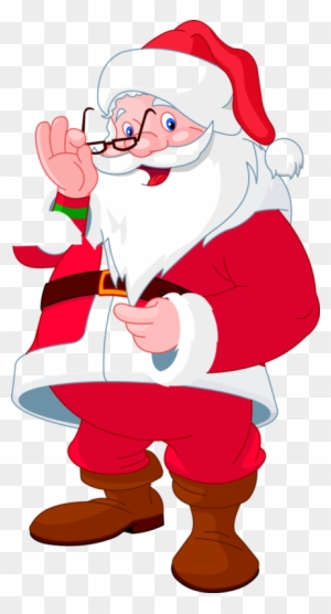 Pere Noel,santa, Christmas - Santa's Nice List Clip Art