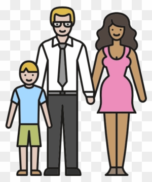 Stepmother Love Family People Father Icon Size - Padrastro Y Madrastra Dibujo