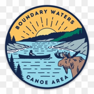 Boundary Waters Canoe Area Stickers