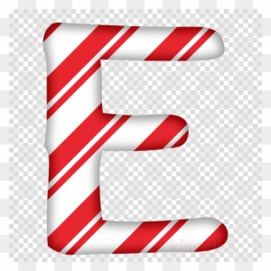 Christmas Alphabet Letters Png Clipart Santa Claus - Candy Cane Letters Png