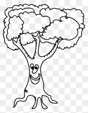 Medium Image - Cartoon Drawing Happy Of A Tree - Free Transparent PNG Clipart Images Download Medium Image - Cartoon Drawing Happy Of A Tree - Free Transparent PNG Clipart Images Download