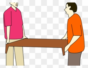 Person Moving Table