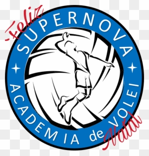 Supernova - E - V Sticker - Volleyball Ball Designs