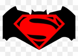 Superman Vs Batman Clipart - Batman V Superman Logo Png Movie