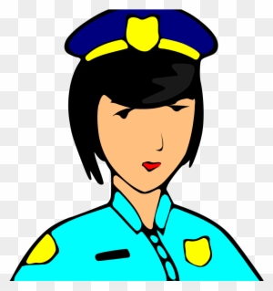 Gratuitous Clip Art So That Medium Has A Preview Image - Community Helpers Policewoman