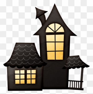 Halloween * Halloween Clipart, Halloween Crafts, Halloween - Clipart Halloween Haunted House Fence