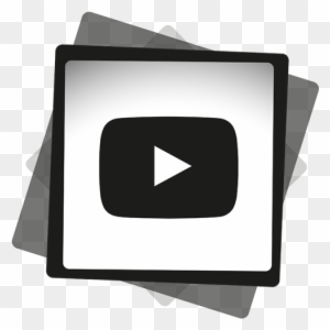 Youtube Black White Icon, Social, Media, Icon Png And - Social Media Logo White Png