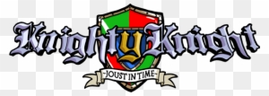 Knighty Knight, Universal Whimsical Medieval Jousting - Emblem