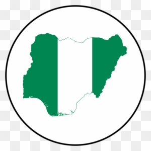 Nigeria Nigerian Map Flag National Country Badge 25mm - Catholic Youth Organization Of Nigeria
