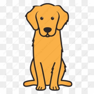 Golden Retriever Cartoon - Golden Retriever Cartoon Face