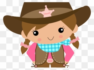 Cowgirl Clipart Western Day - Cowboys And Cowgirls Clipart