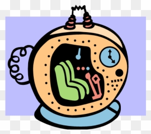 Term 2 - Time Travel - Time Machine Clip Art