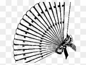 clipart hand fan