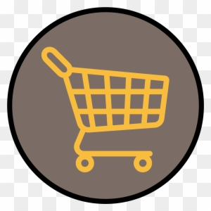 Food Cart Icon - Online Shopping