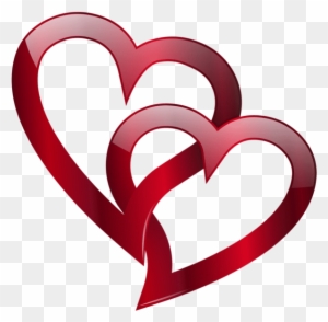 Red Double Heart Png Free Png Images Toppng - Double Heart Images Png