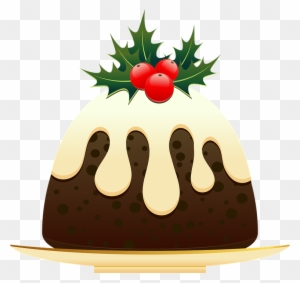 Sometimes It Would Also Include The English Version - Christmas Pudding Clip Art