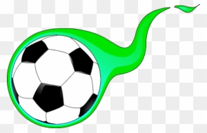 Flaming Soccer Ball Clip Art - Soccer Ball