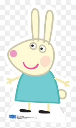 Rebecca Rabbit Cardboard Cutout - Bunny From Peppa Pig - Free ...