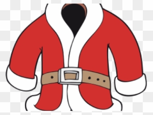 Santa Claus Clipart Jacket - Santa Claus Clothes - Free Transparent PNG ...