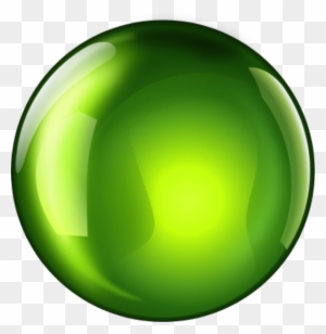 Sphere Clipart - Green 3d Ball Png
