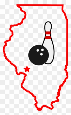 Tri-county Illinois Usbc Usbc Bowling Association Supporting - Small Illinois Outline