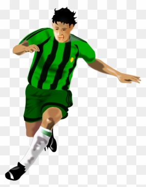Embed This Clipart - Soccer Player Clipart Without Ball