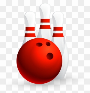 Bowling Ball Ten-pin Bowling Game Bowling League - Red Bowling Ball