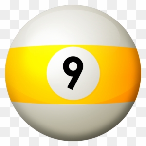 9 Ball Real - Number 9 Pool Ball