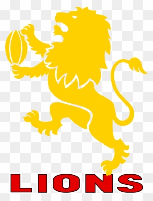 Lion Clipart Rugby - Golden Lions Rugby Logo