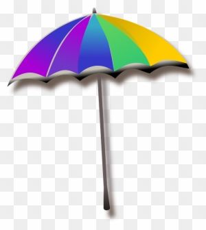 Download - Beach Umbrella Clip Art Transparent