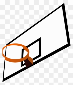 Outside Basketball Courts Clip Art Images Pictures - Basketball Hoop Clip Art