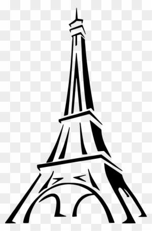 Eiffel Tower Silhouette Transparent - Drawing Paris Eiffel Tower PNG Image  | Transparent PNG Free Download on SeekPNG