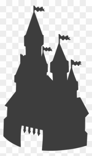Towering Fantasy Castle Wall Decal Â€“ Easy Decals - Castle Silhouette