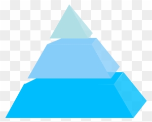 Rtyj Clip Art - 3d Pyramid 3 Levels
