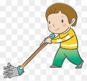 Floor Cartoon Clip Art - Sweep The Floor