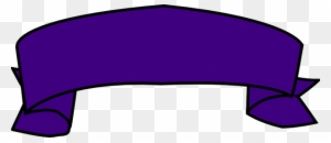 Purple Banner Clip Art At Clker - Purple Banner
