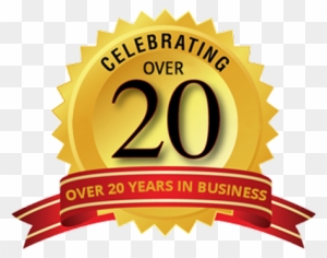 Celebrating 20 Years Logo