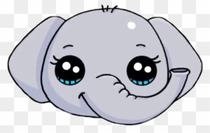 Scelephant Sticker - Cute Animal Drawings Easy