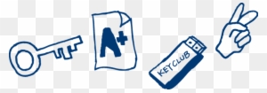 This Website Is Maintained And Updated By The Key Club - Key Club Key Graphic