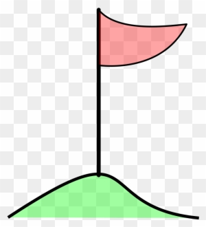 Golf Flag Cartoon