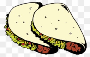 Tacos Clipart Talking - Soft Shell Taco Cartoon - Free Transparent PNG  Clipart Images Download