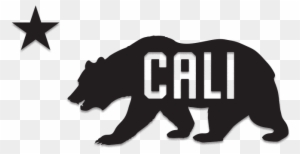 Flag Of California Bear Republic - California Flag Black Red