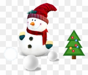 Snowman High Definition Television - Electric Christmas Santa Claus