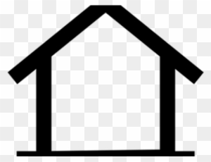 House Clipart Simple - Home Icon Minimal