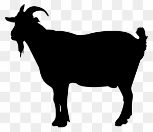 Mutton Clipart Goat - Bulldog Silhouette - Free Transparent PNG Clipart